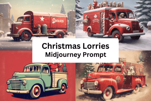 Christmas Lorries Illustrations: A Crafter’s Review