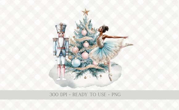 Elegant Nutcracker Ballet Christmas PNG Review