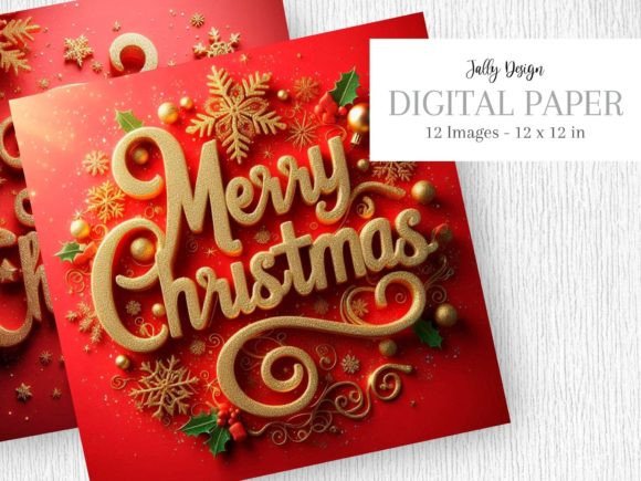 Pretty Merry Christmas Background Signs Illustrations