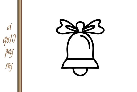 Review: Christmas Bell Stencil Xmas Vector Illustrations