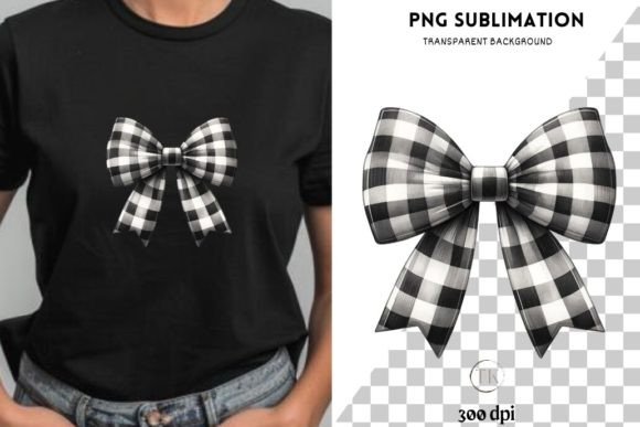 Review: Christmas Buffalo Plaid Bow Digital Design