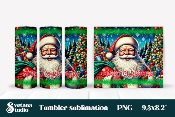 Review: Christmas Tumbler Santa Claus Tumbler Design