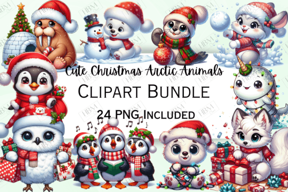 Reviewing Cute Christmas Arctic Animals Clipart for Embroidery