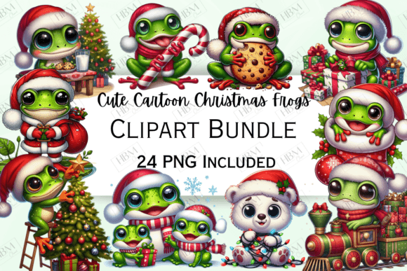 Reviewing Cute Christmas Frog Clipart for Embroidery