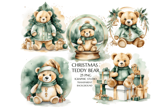 Reviewing the Emerald Gold Christmas Teddy Bear Design